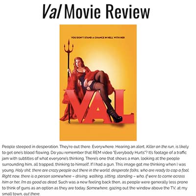 Val Movie Review